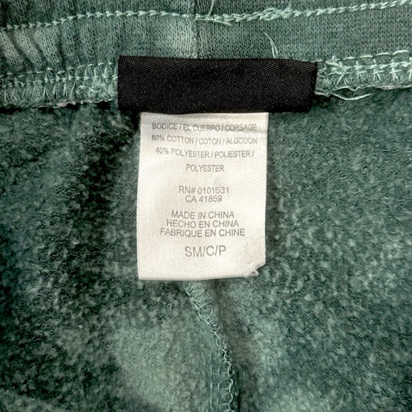 KEITH HARING Green Tie Dye Green Logo Joggers Sweatpants Streetwear Pants Sweats - Picture 3 of 5